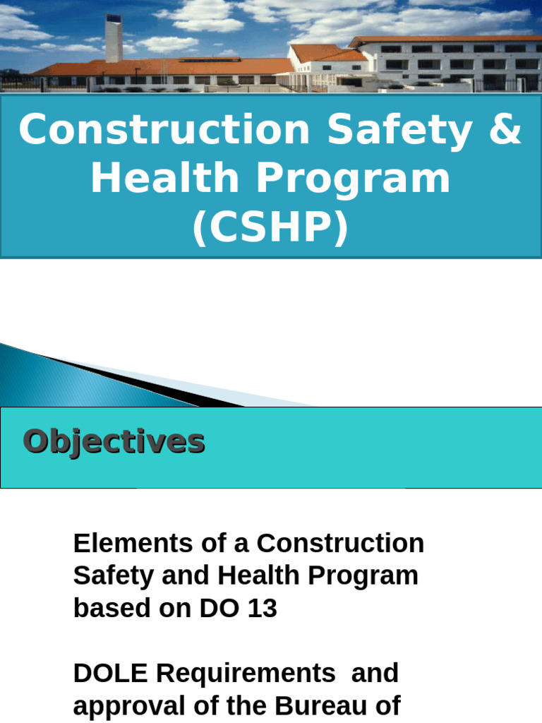 Construction Safety and Health Program | PDF | Occupational Safety And ...