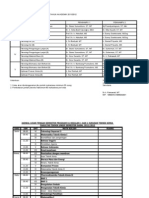 Jadwal Kuliah Gasal 11-12