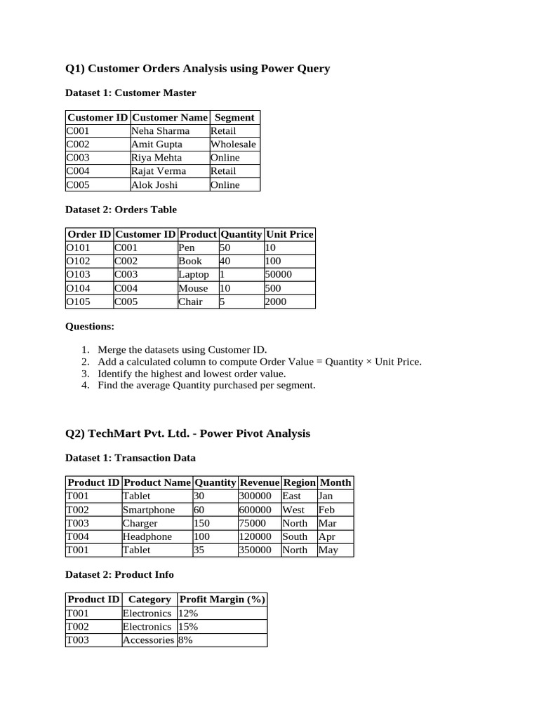 Sample Question For Practice | PDF
