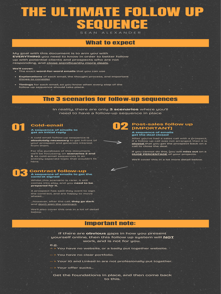 Effective Follow-Up Email Strategies | PDF