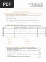 NSSA Pension Claim Form Guide | PDF | Birth Certificate | Employment