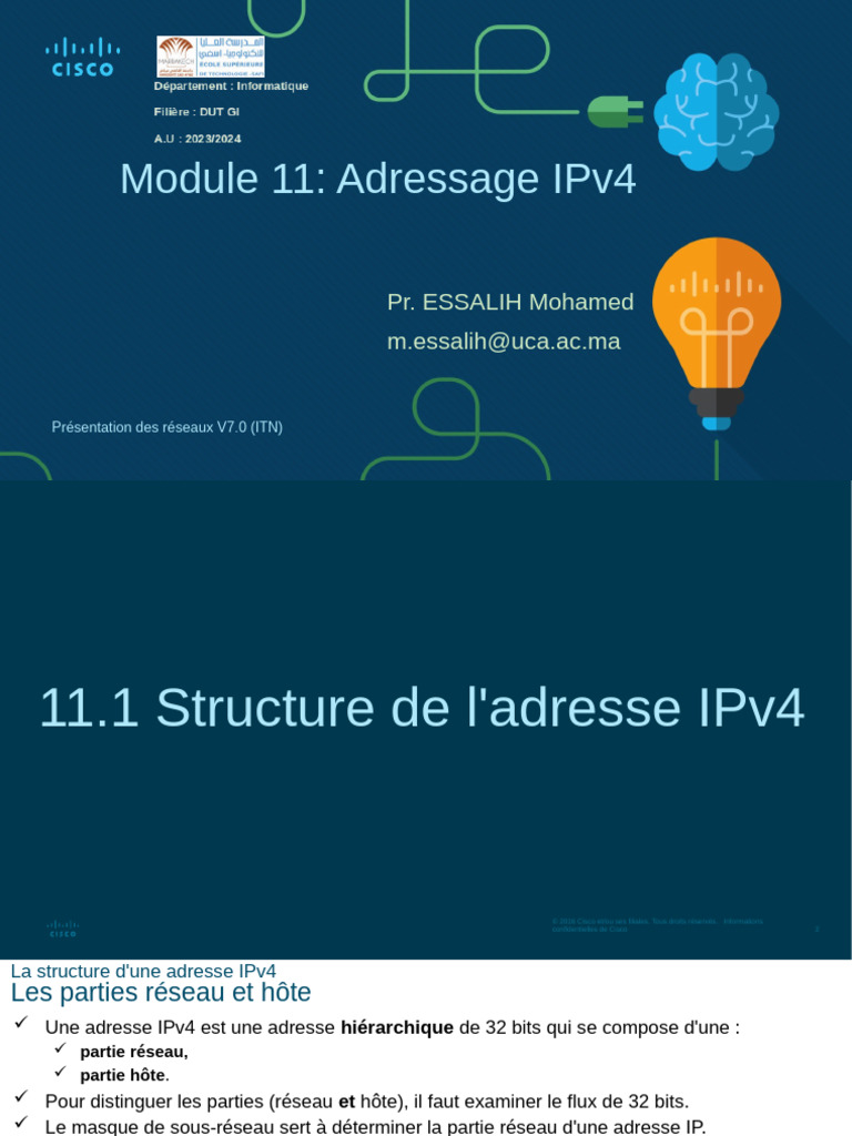 Comprendre l'adressage IPv4 | PDF | Adresse IP | I Pv6