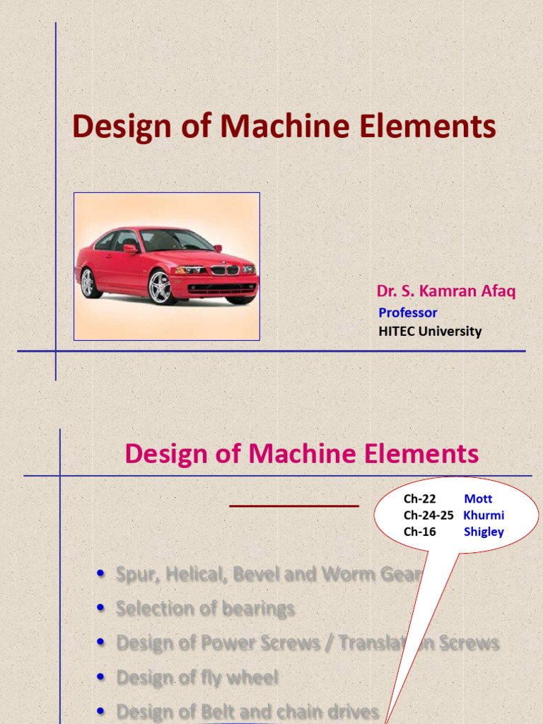 Machine Elements Design: Clutches & Brakes | PDF | Clutch | Machines