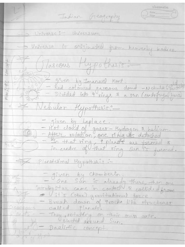 Geography Notes | PDF