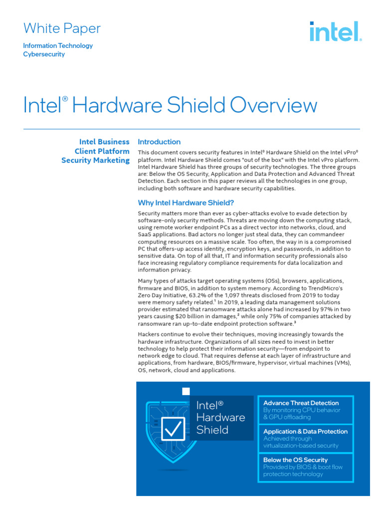white-paper-hardware-shield-2021-FINAL - Yeyre Reiter 1 | PDF ...