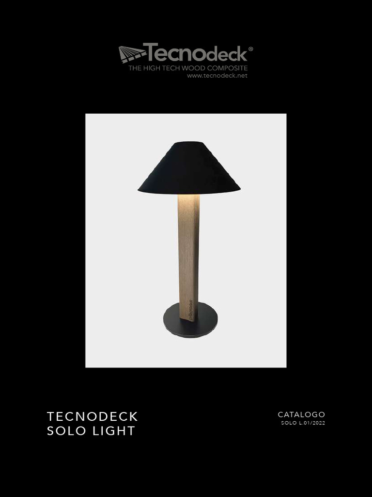 Lámpara LED Solo Light Tecnodeck 3W | PDF | Diodo emisor de luz ...