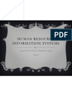 Human Resource Information Systems: Group Project On Database Management Systems Group 2