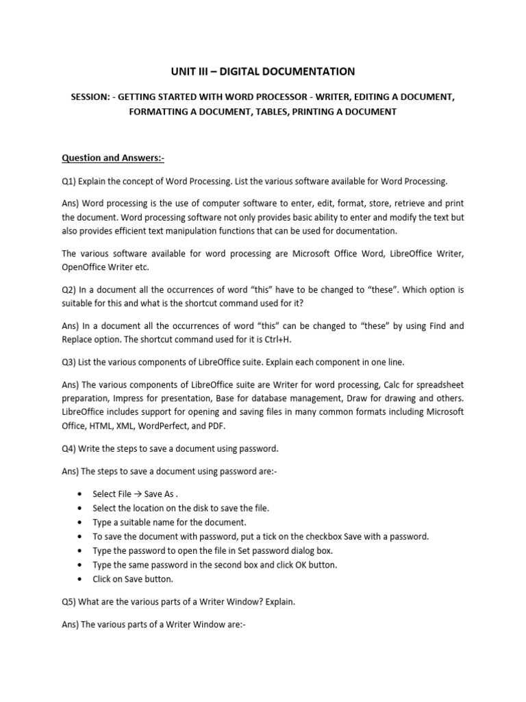 Class 9_Digital Documentation_SubjectiveQuestionAns_till Printing a Doc ...