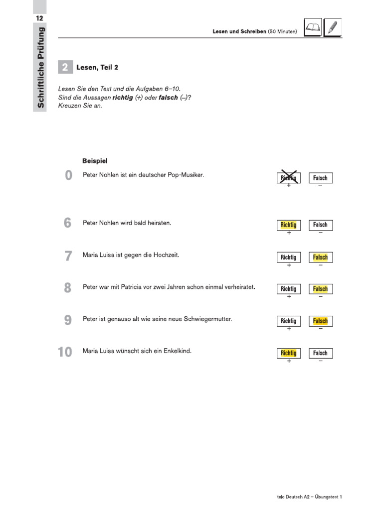 Die Aufgaben, Die Wir Gemacht Haben. | PDF