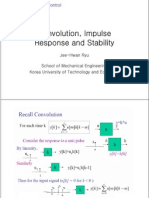 Convolution, Impulse Response and Stability: ME2025 Digital Control