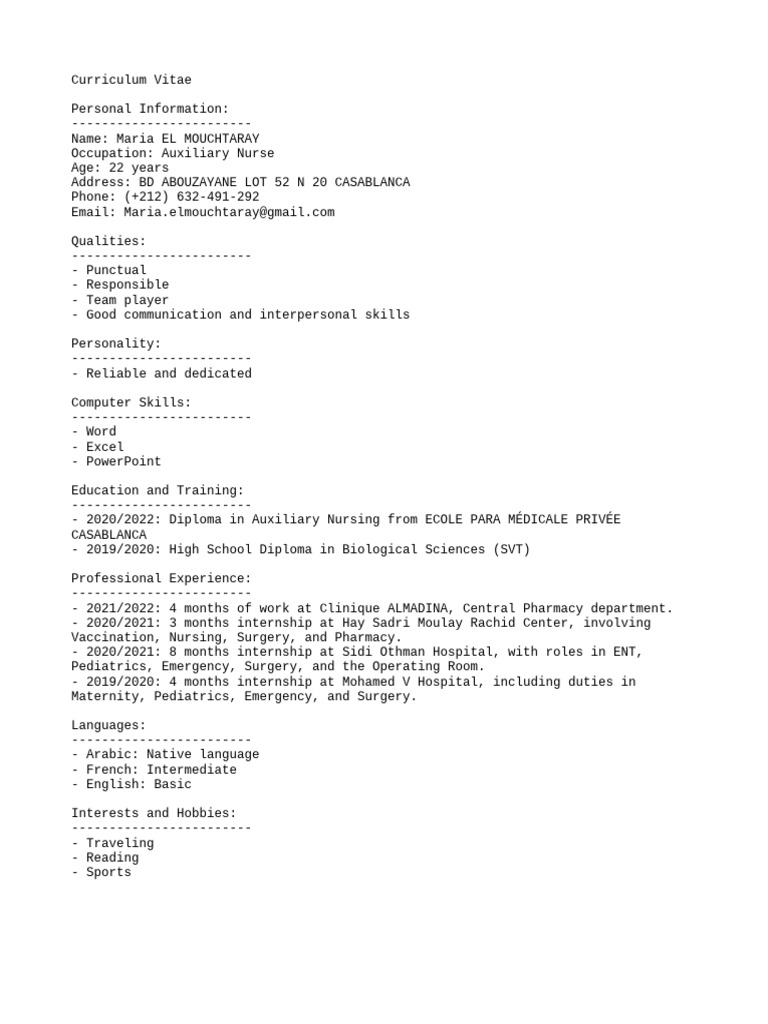 My CV | PDF