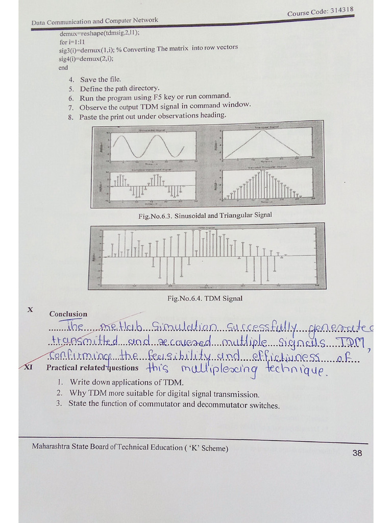 DCN Practical No6 | PDF