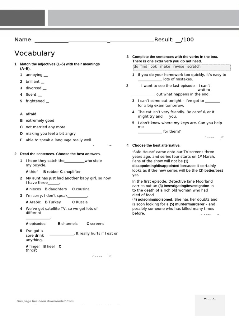 B1_MY_Standard_Test | PDF