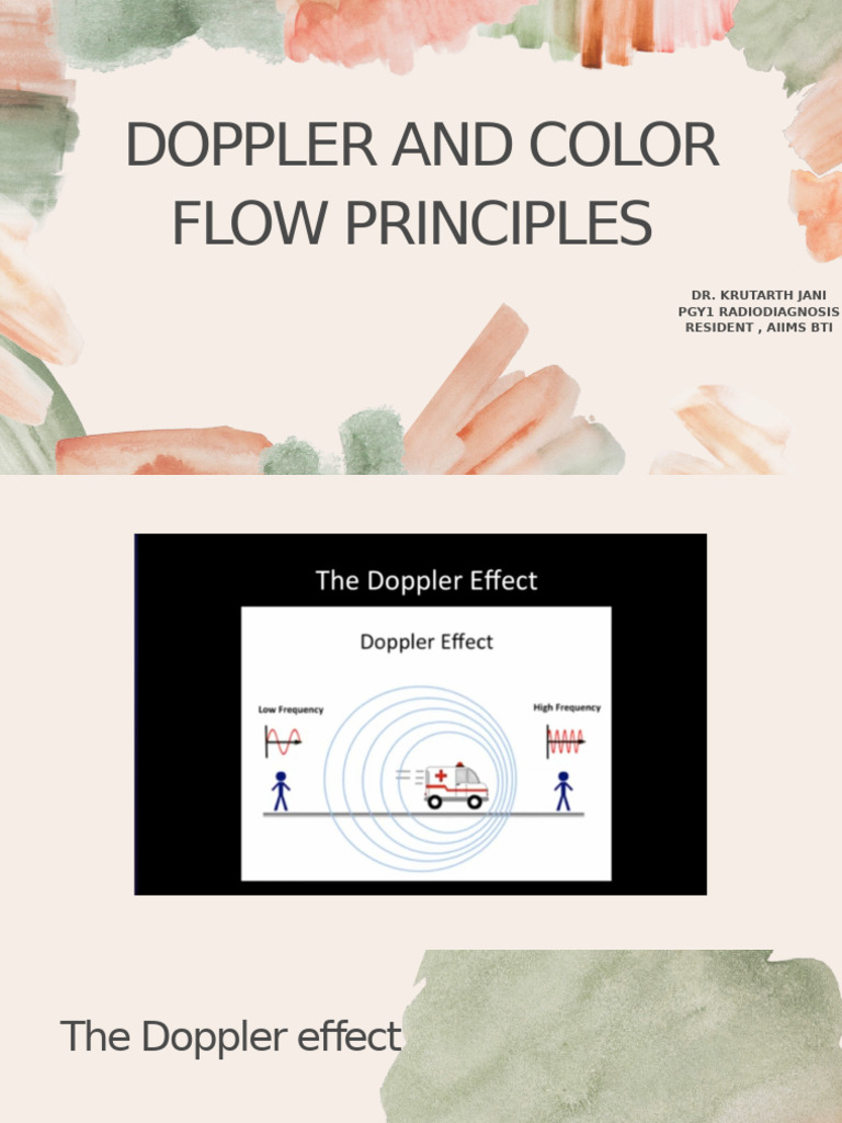 Doppler Ultrasound Flow Principles | PDF | Vein | Cardiovascular System