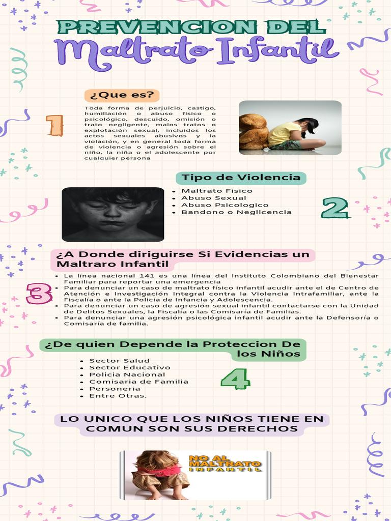 Prevención y Denuncia del Maltrato Infantil | PDF