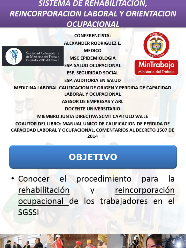 Reintegro Laboral y Salud Ocupacional | PDF | Salario | Politica social