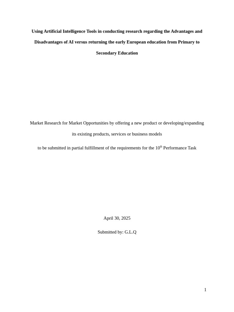 AI in Research: Pros and Cons Analysis | PDF | Artificial Intelligence ...