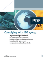 Complying With ISO 17025 a Practical Guidebook[1]