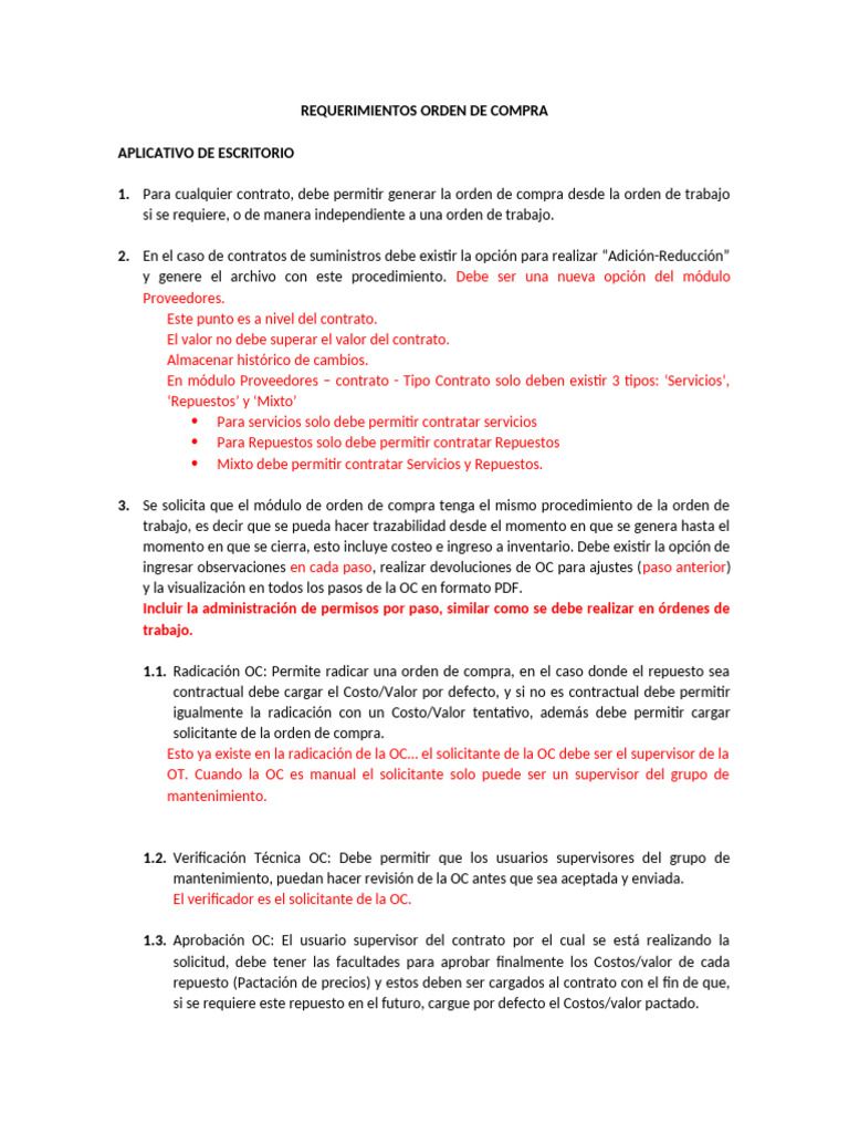 04 MODULO ORDEN DE COMPRA - Revisado | PDF | Informática