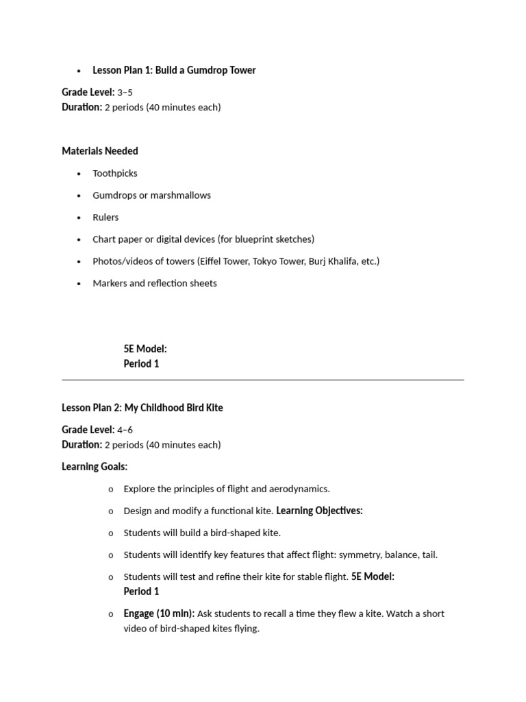 Engaging STEAM Lesson Plans for Grades 3-7 | PDF | Flight | Buoyancy