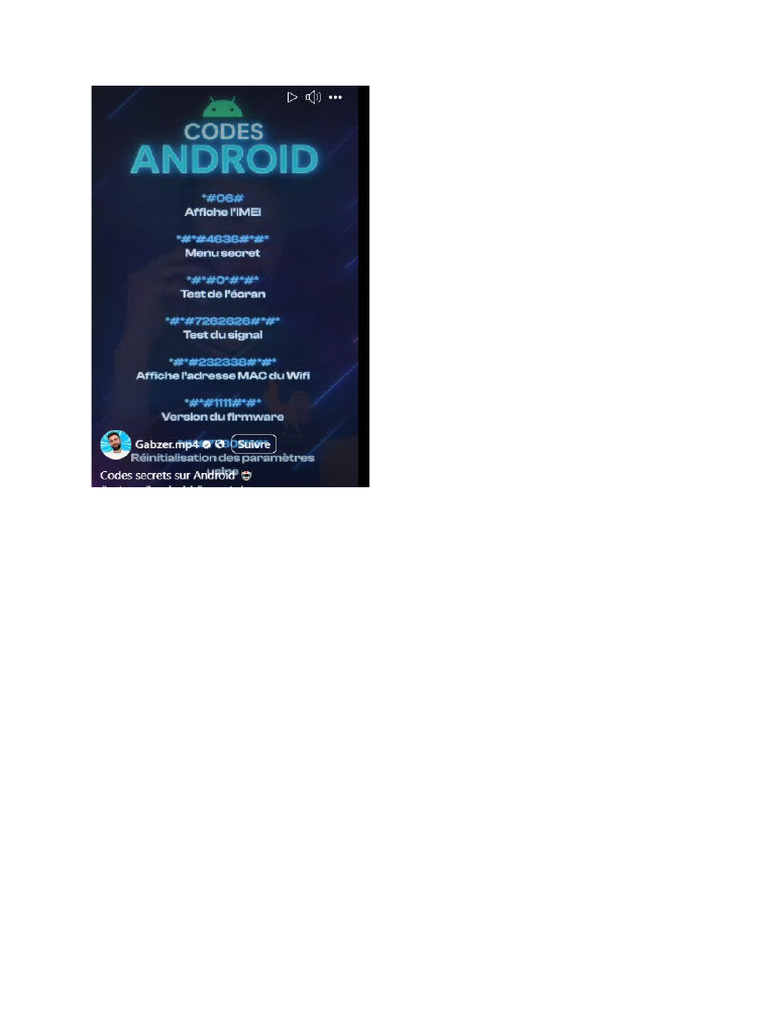 Androide Codes | PDF