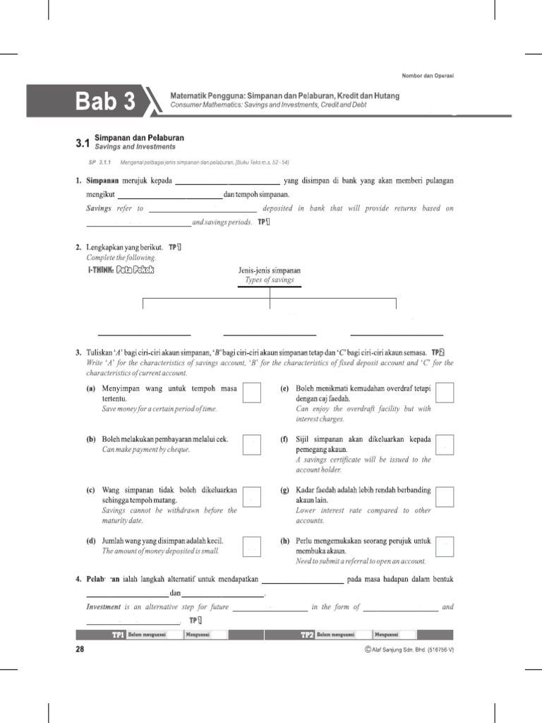 Bab 3 Matematik Pengguna Soalan Sahaja Pdf