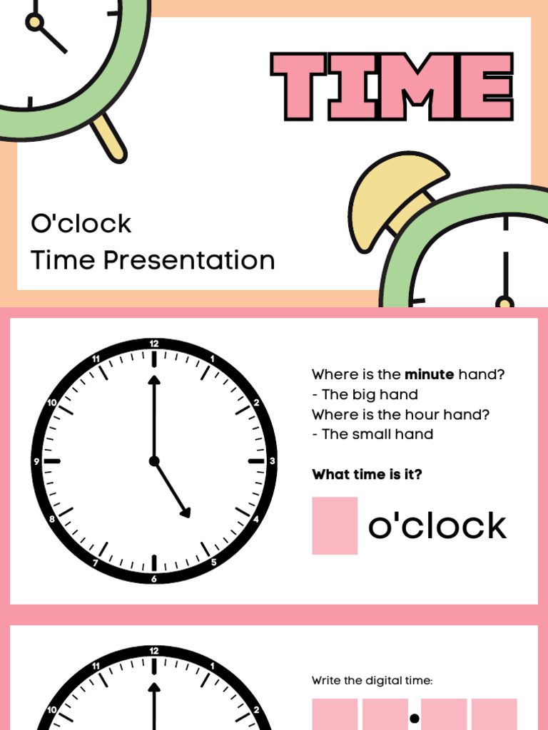 Understanding Clock Time Basics | PDF