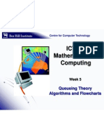 ICT114 Mathematics For Computing: Queueing Theory Algorithms and Flowcharts