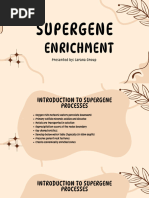 Supergene Enrichment in Mineral Deposits | PDF | Minerals | Materials