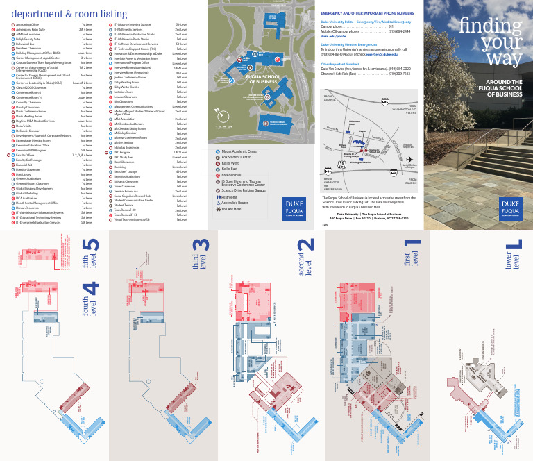 Fuqua School of Business Campus Guide | PDF