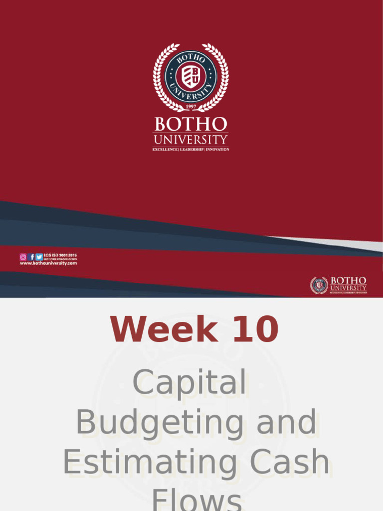 Capital Budgeting Cash Flow Analysis | PDF | Depreciation | Expense