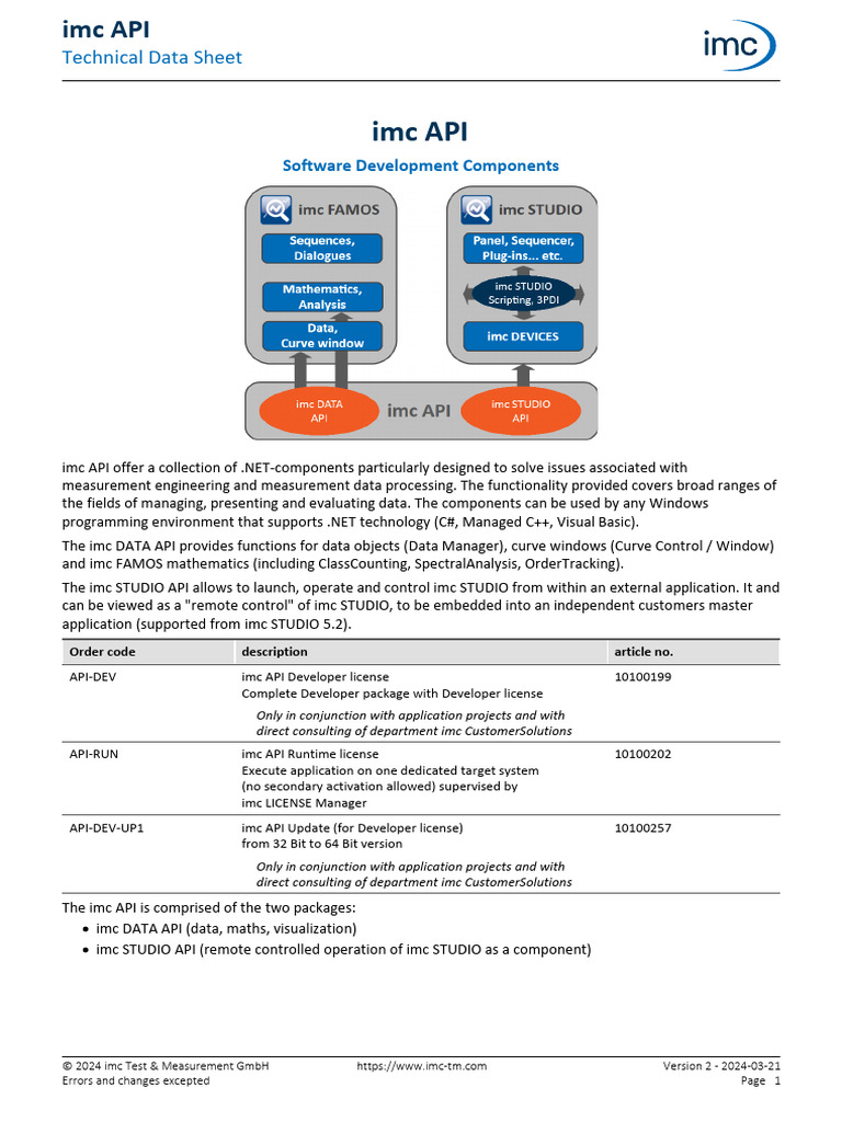 TD Imc API - En-3 | PDF | Microsoft Windows | Windows 10
