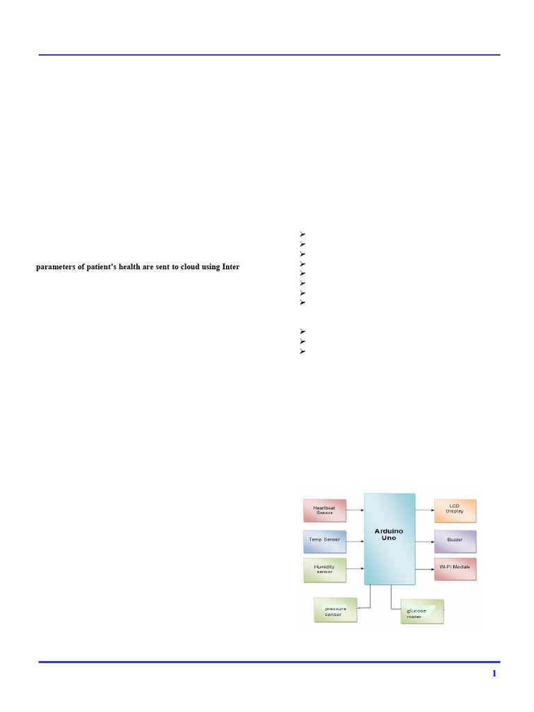 Smart Health Monitoring System Using Iot IJERTCONV6IS14090 | PDF ...