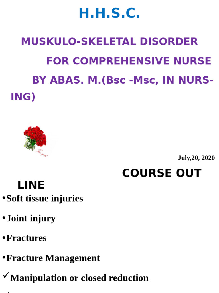 Musculoskeletal Disorder . | PDF | Gout | Rheumatoid Arthritis