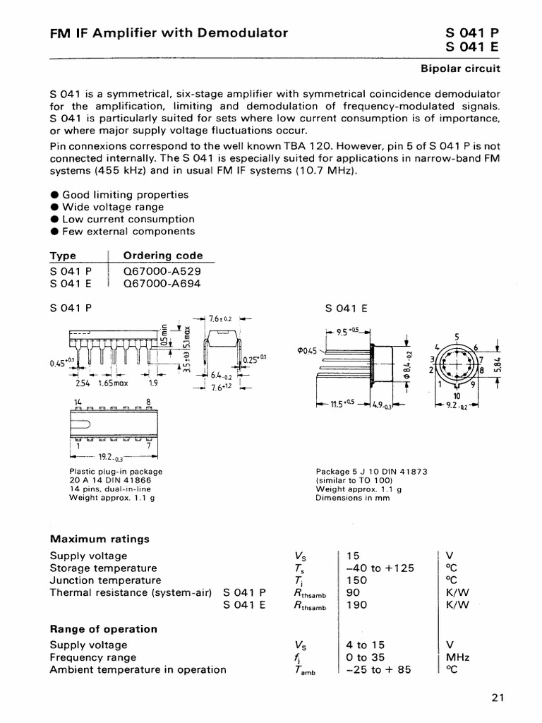 S 041 | PDF