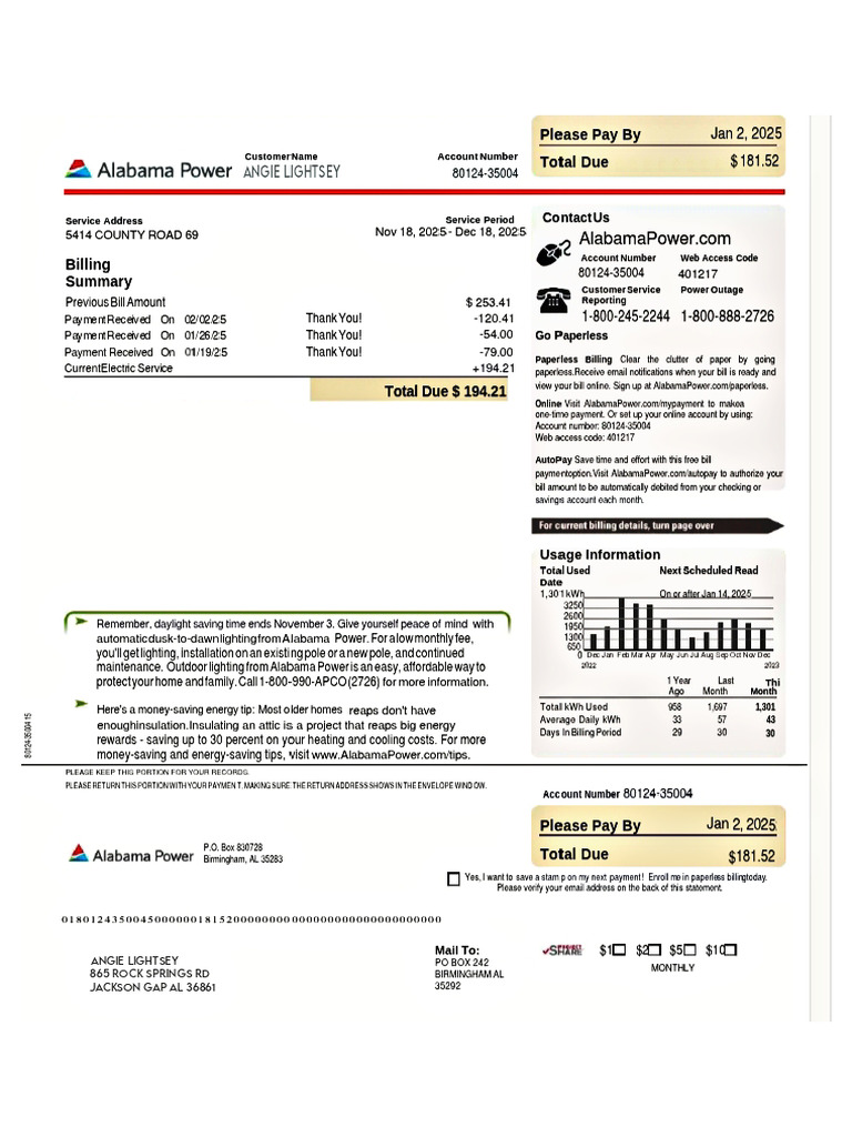 Utility Bills | PDF