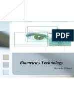 Biometrics Technology: Ravinder Vishnoi