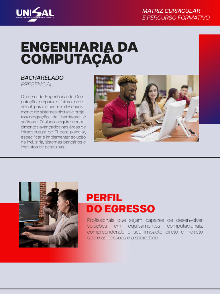 Matriz Curricular Engenharia da Computação | PDF | Informática | Engenharia