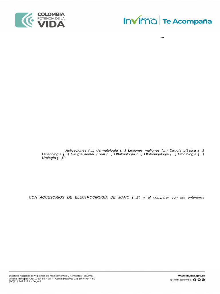 Invima System 2450 2024 - 06 - 05 - Res - 20231240272 Actual | PDF ...