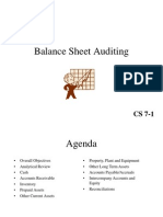 Balance Sheet Audit