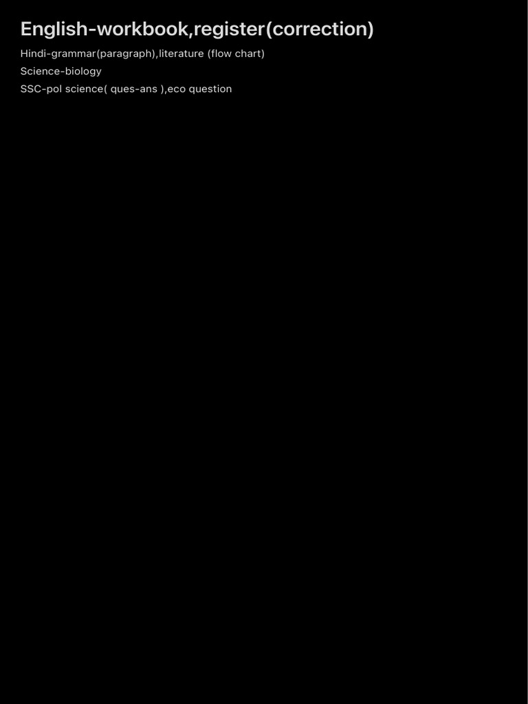 English Workbook, Register (Correction) | PDF
