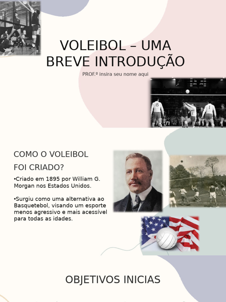 Origem e Criação do Voleibol | PDF | Voleibol