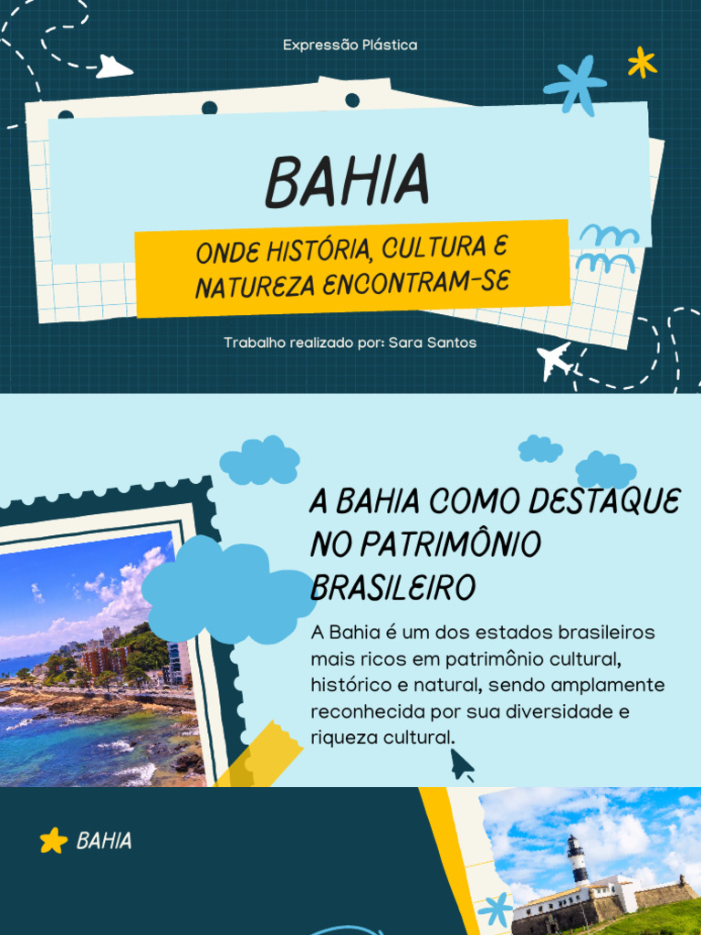 Patrimônio Cultural e Natural da Bahia | PDF