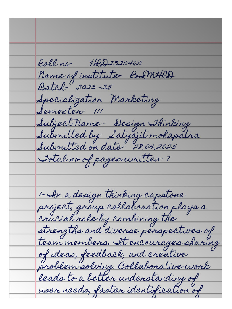 Design Thinking | PDF