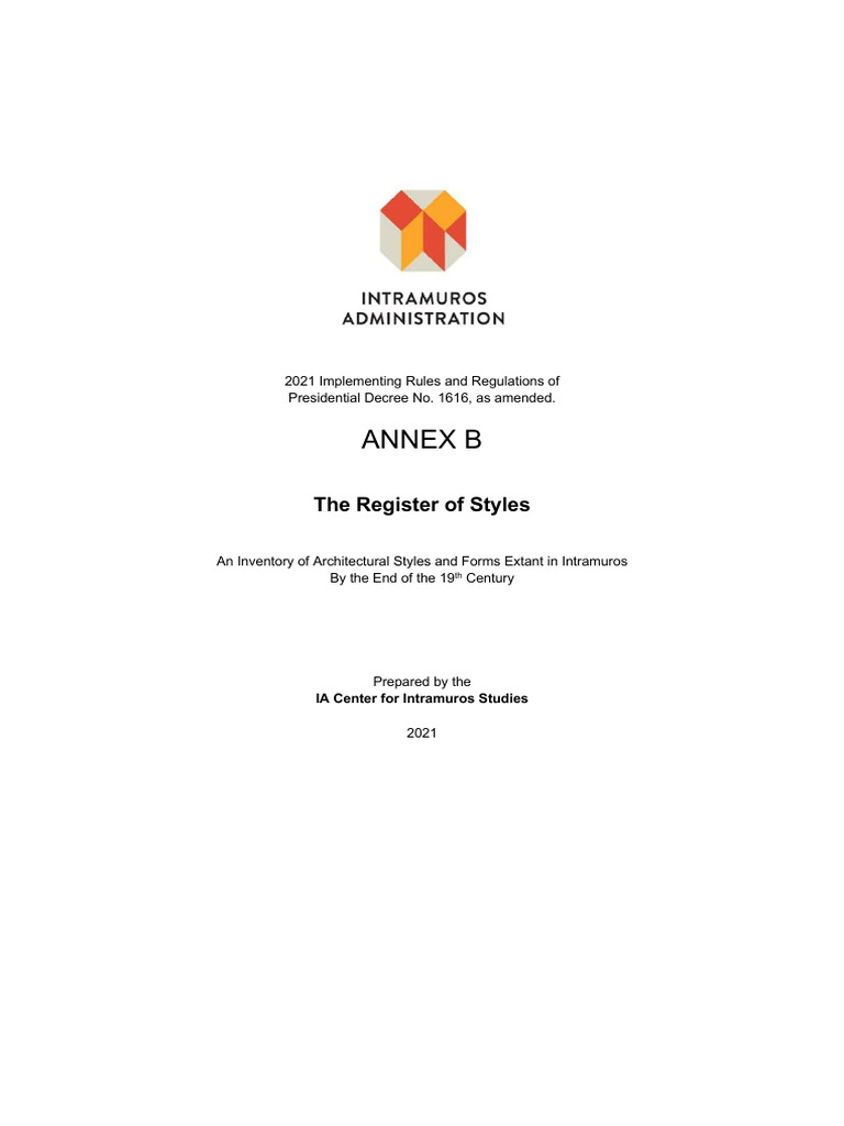 Annex B First Edition Ao 17 Jan 2022 | PDF