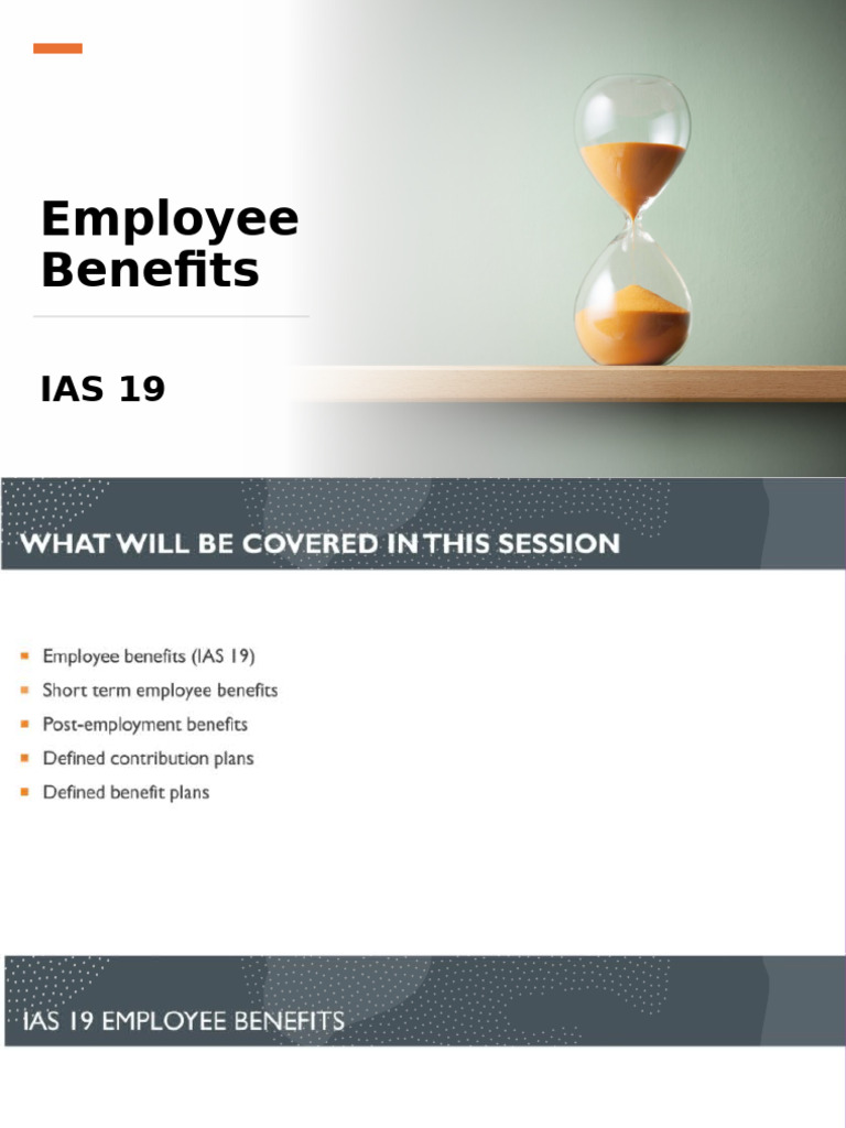 Employee Benefits Under IAS 19 Explained | PDF | Defined Benefit ...