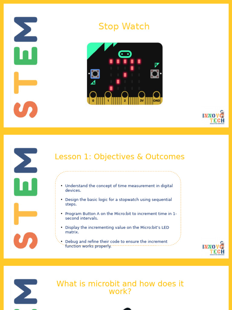 Stop Watch | PDF