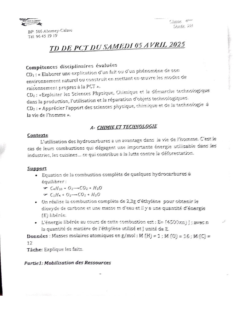 TD PCT | PDF