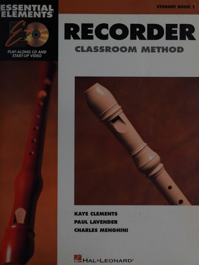 Essential Elements of Recorder Music | PDF | Recorder (Musical ...