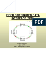 Fiber Distributed Data Interface (Fddi) : Adnan Masood Ece Dept Email: Am98@Drexel - Edu